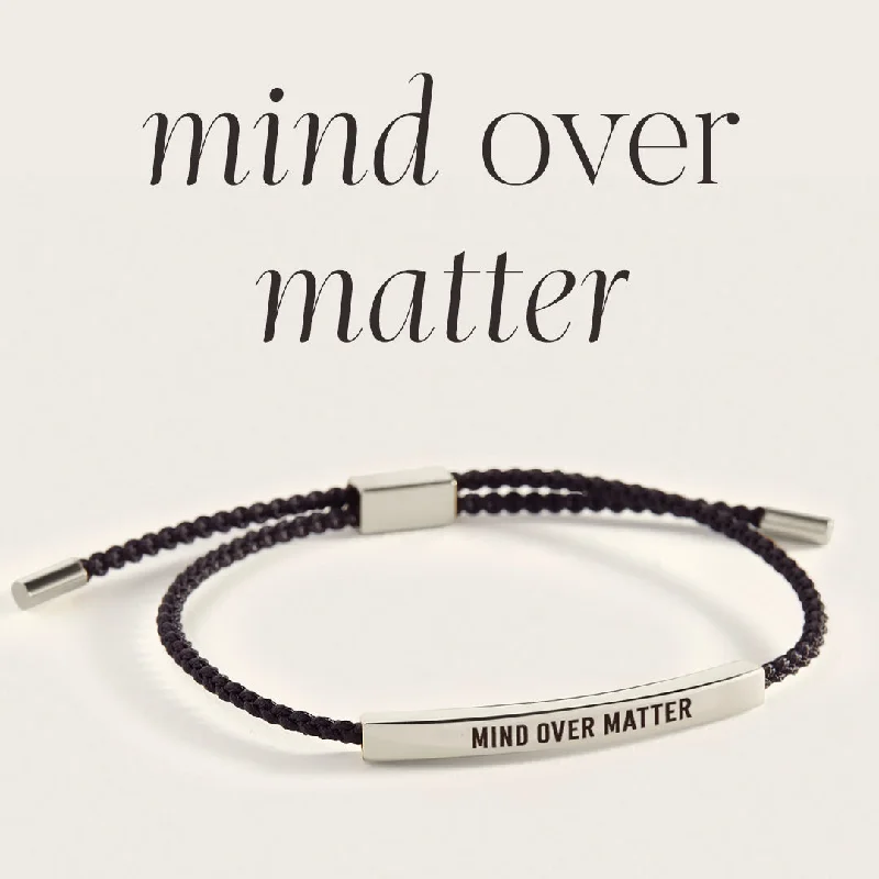 Woven cord bangles-Mind Over Matter Inspire Bracelet