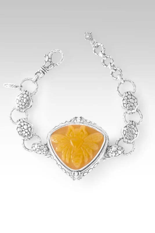 High gloss bangles-Divine Blessings Bracelet™ in Yellow Colored Quartz