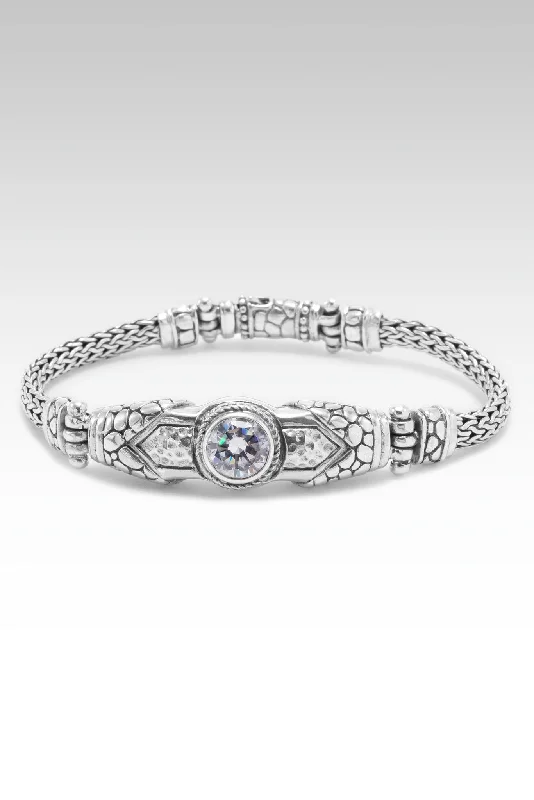 Pure crystal bangles-Hope Eternal Bracelet™ in Moissanite