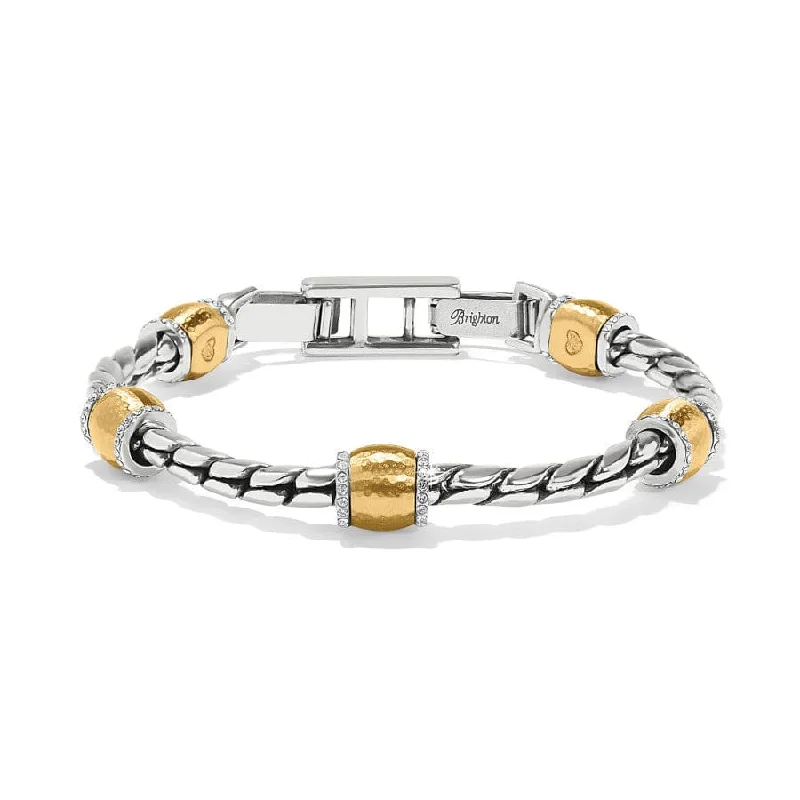 Vivid diamond bangles-Meridian Geo Bracelet