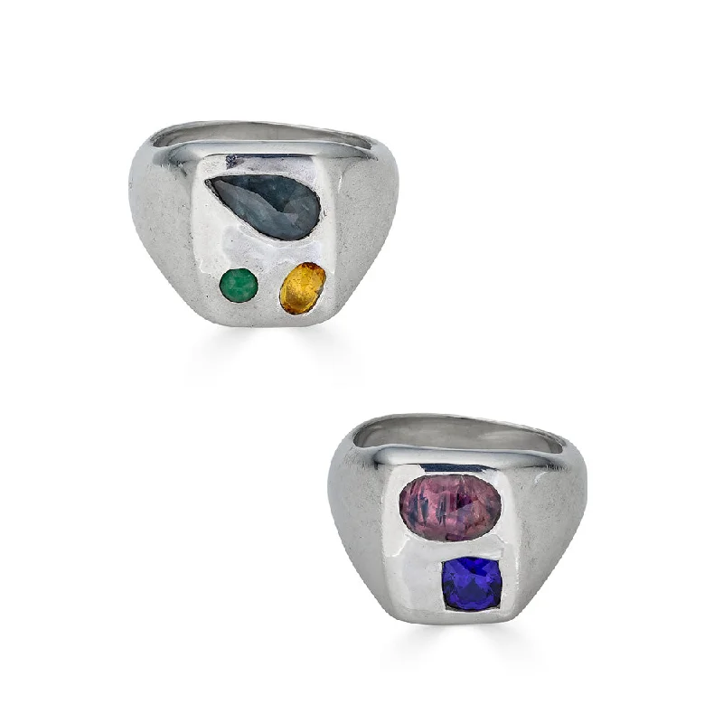 Gemstone Signet Ring