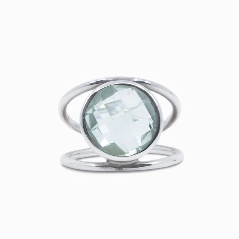 Green Quartz Ring