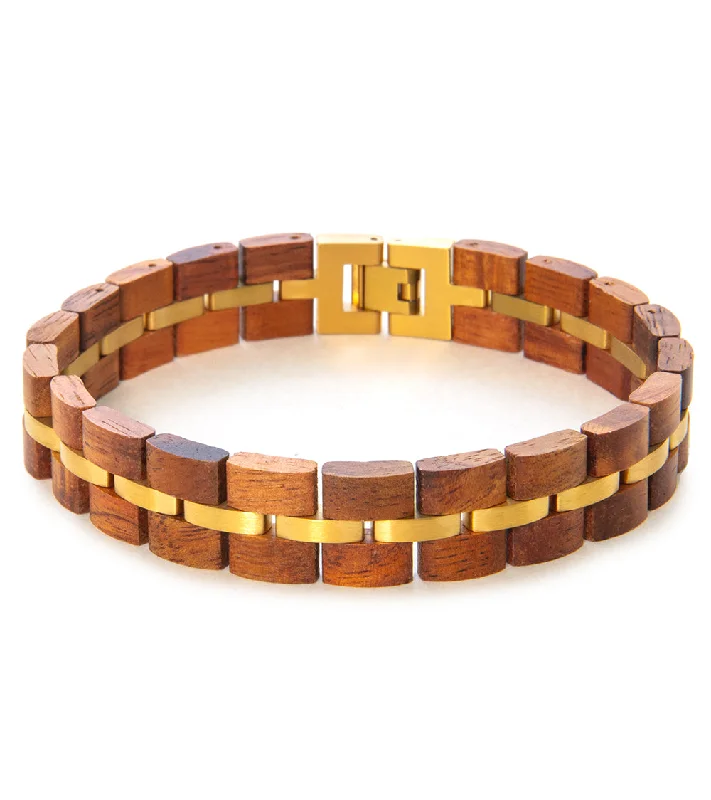 Smooth form bangles-Koa Bracelet – Wide, Gold Plated