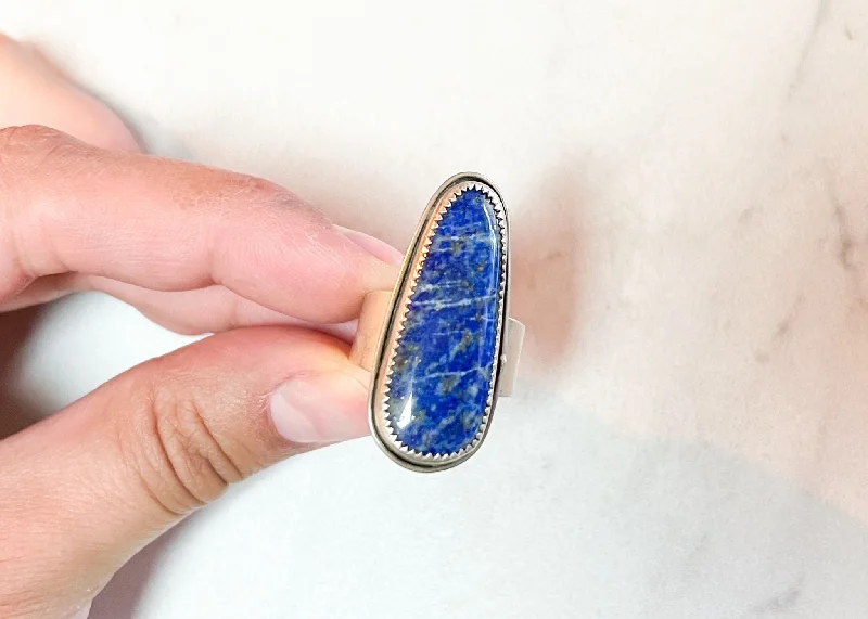 Lapis Ring - Sz. 8.75