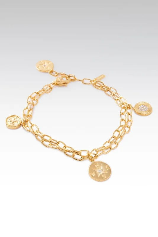 Topaz bangles-Direct My Path Bracelet™ in White Zircon