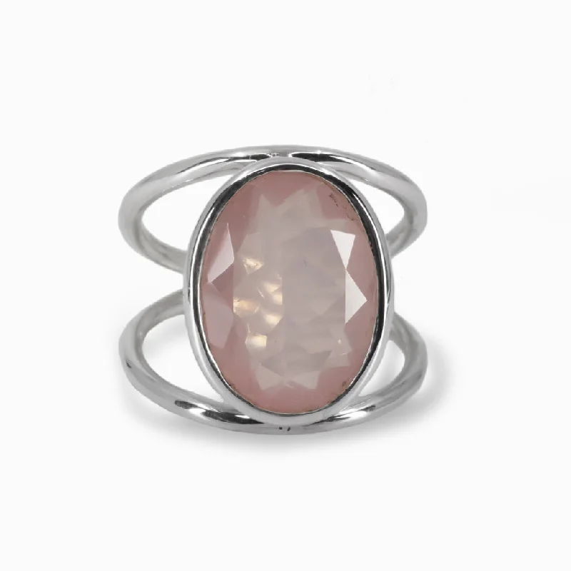 Rose Quartz Ring