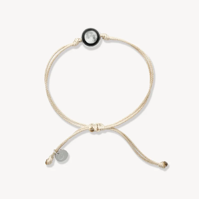 Woven cord bangles-Stardust Sand Terra Luna Bracelet