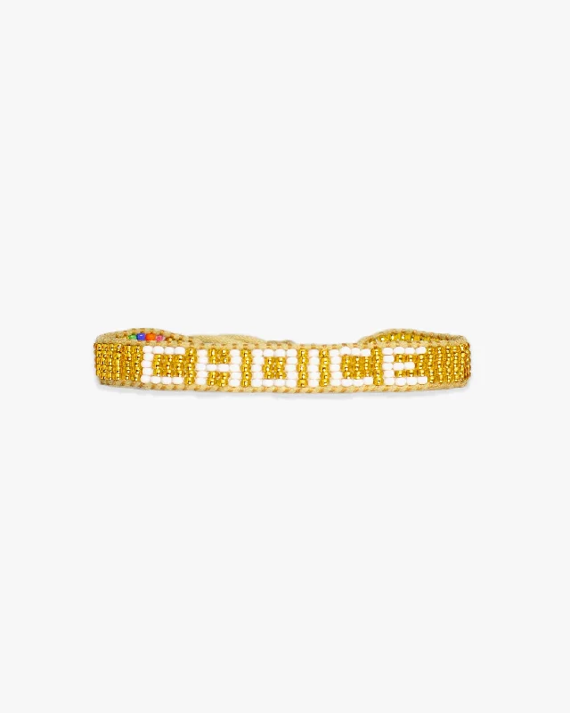 Fox motif bangles-Choice Woven Bracelet