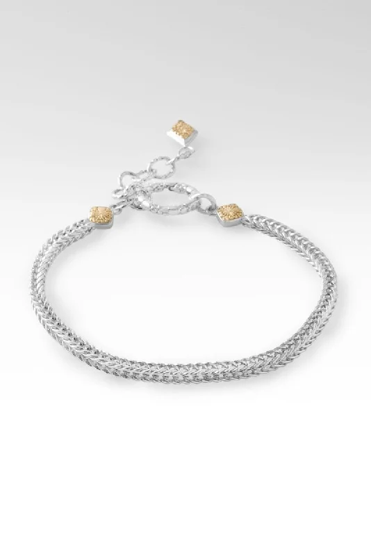 Bamboo weave bangles-Embrace Freedom Bracelet™ in 18K Gold & Rhodium Over Sterling Silver