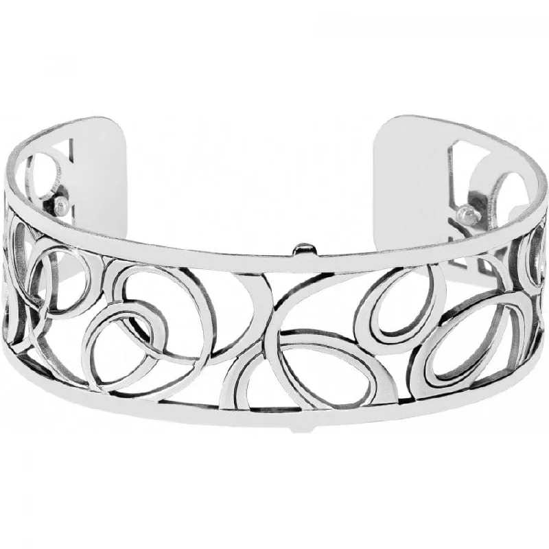 Tide shape bangles-Christo Vienna Narrow Cuff Bracelet