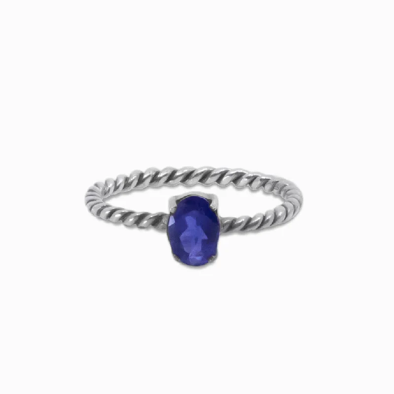 Iolite Ring