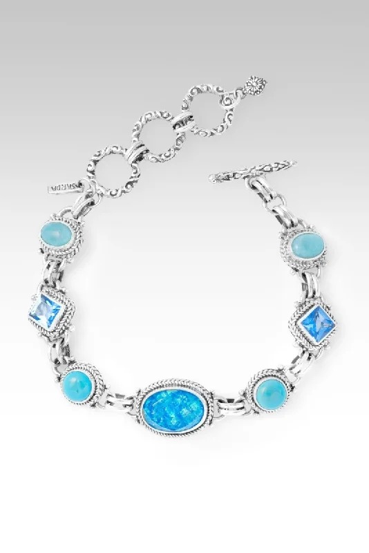 Mystic eye bangles-Lift Every Voice Bracelet™ in Amazonite