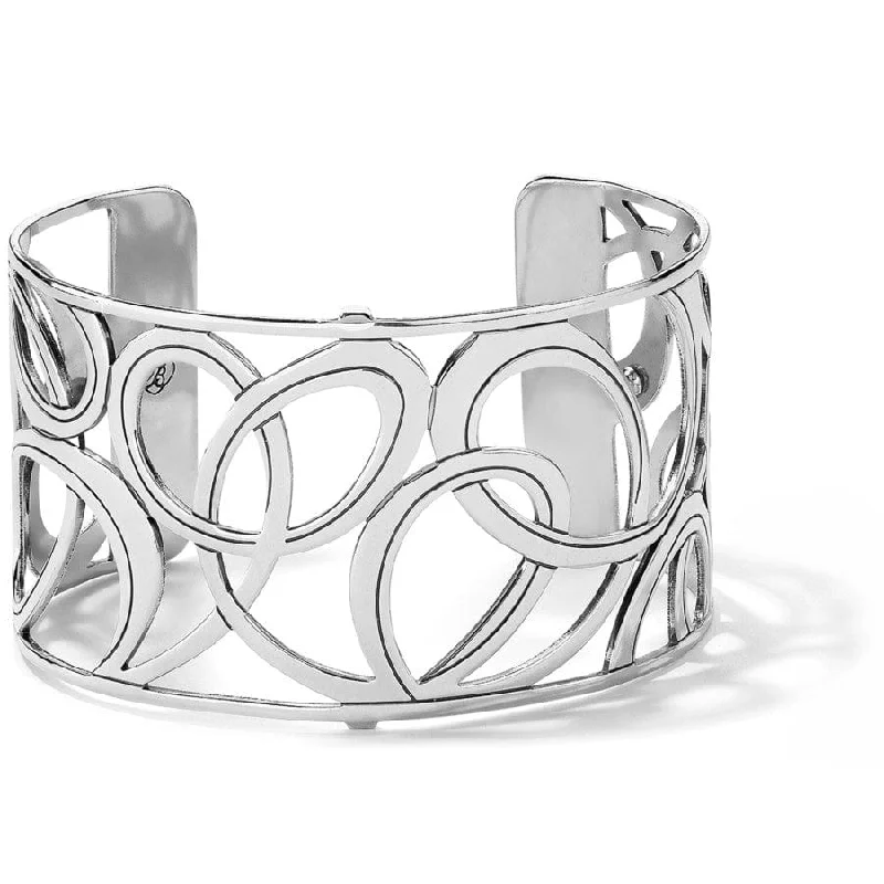 Coiled cord bangles-Christo Vienna Wide Cuff Bracelet