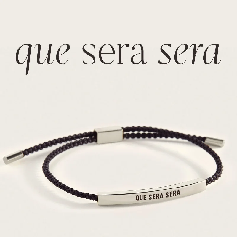 Patina bronze bangles-Que Sera Sera Inspire Bracelet