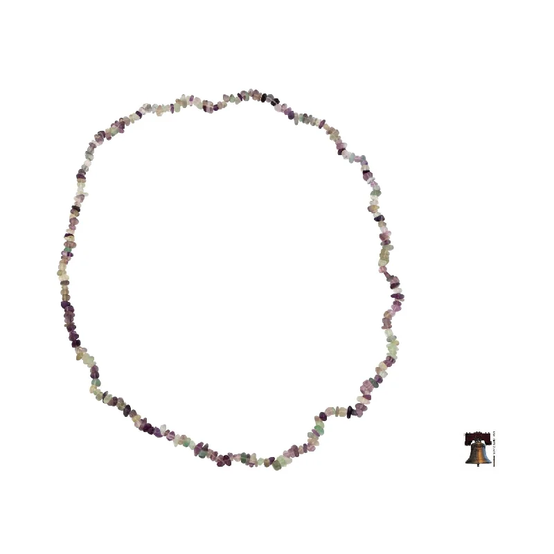 Slanted design necklaces-Fluorite 'Nuanced Color' Necklace