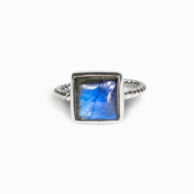 Labradorite Ring