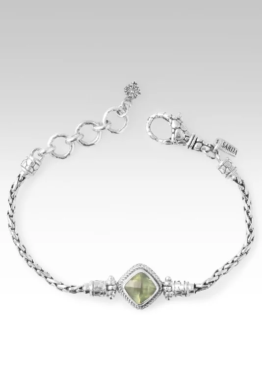 Pinch clasp bangles-Ethereal Beauty Bracelet™ in Prehnite