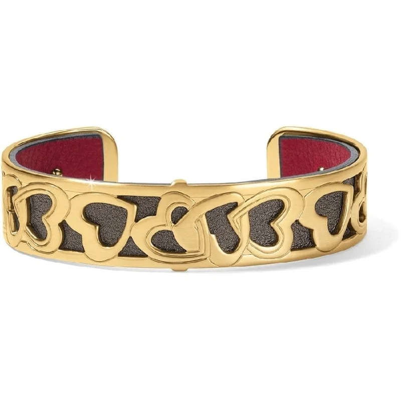 Glossy cuff bangles-Christo Venice Slim Cuff Bracelet Set