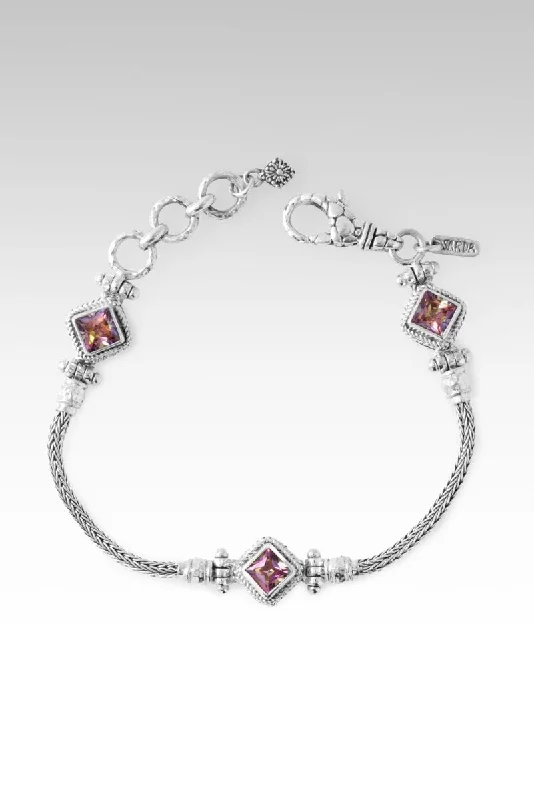 Shiny modern bangles-Enchanted Bracelet II™ in Bali Sunrise™ Mystic Topaz