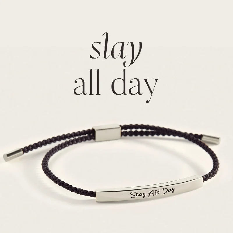 Wide geometric bangles-Slay All Day Inspire Bracelet