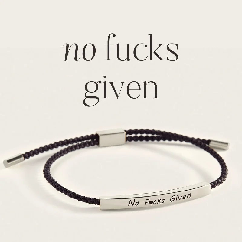 Vivid druzy bangles-No F♥cks Given Inspire Bracelet