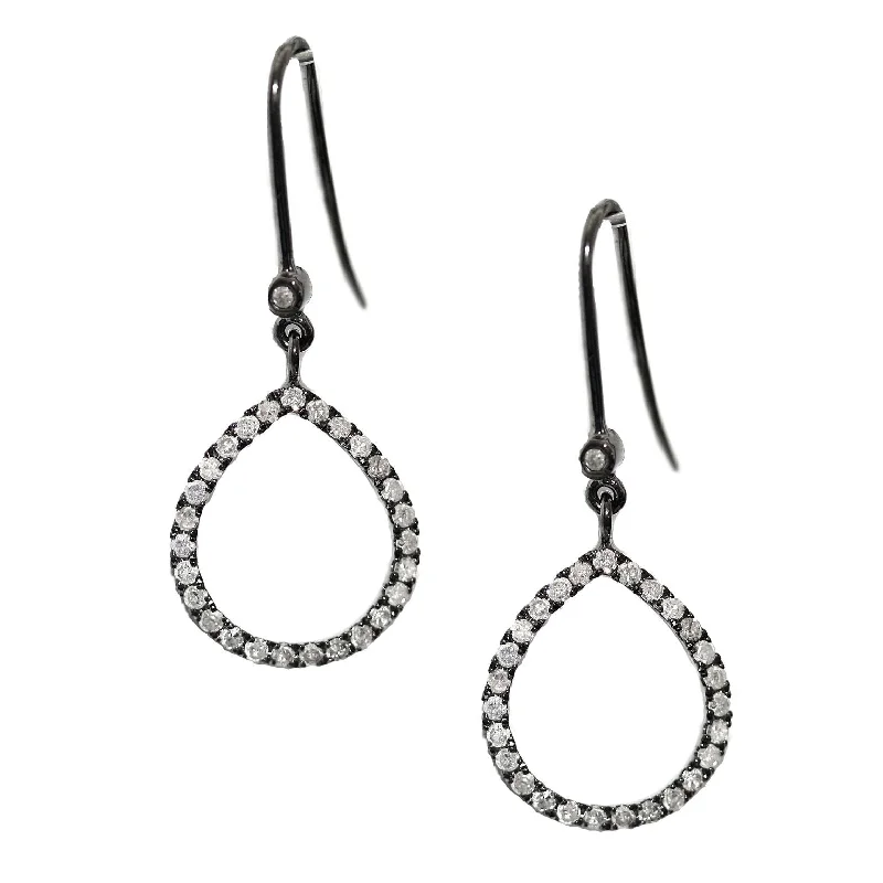 Worn medallion earrings-Chloe Earrings Silver