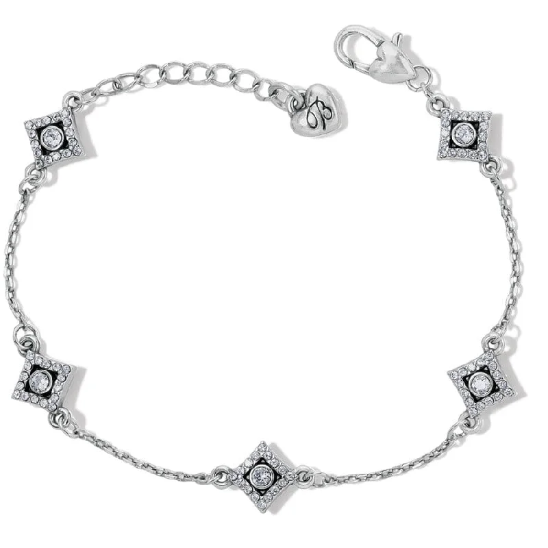 Loop charm bangles-Illumina Diamond Soft Bracelet