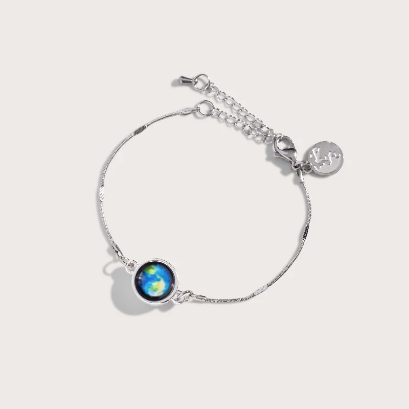 Pure link bangles-Earthglow Satellite Bracelet