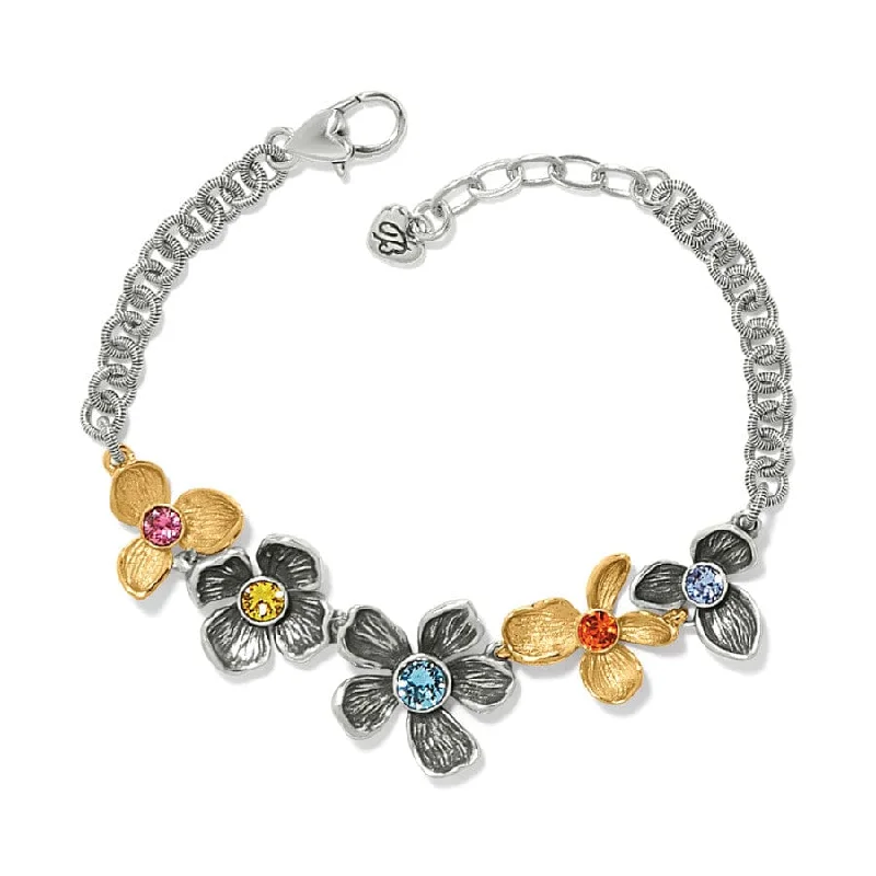 Lily motif bangles-Everbloom Jardin Garland Bracelet