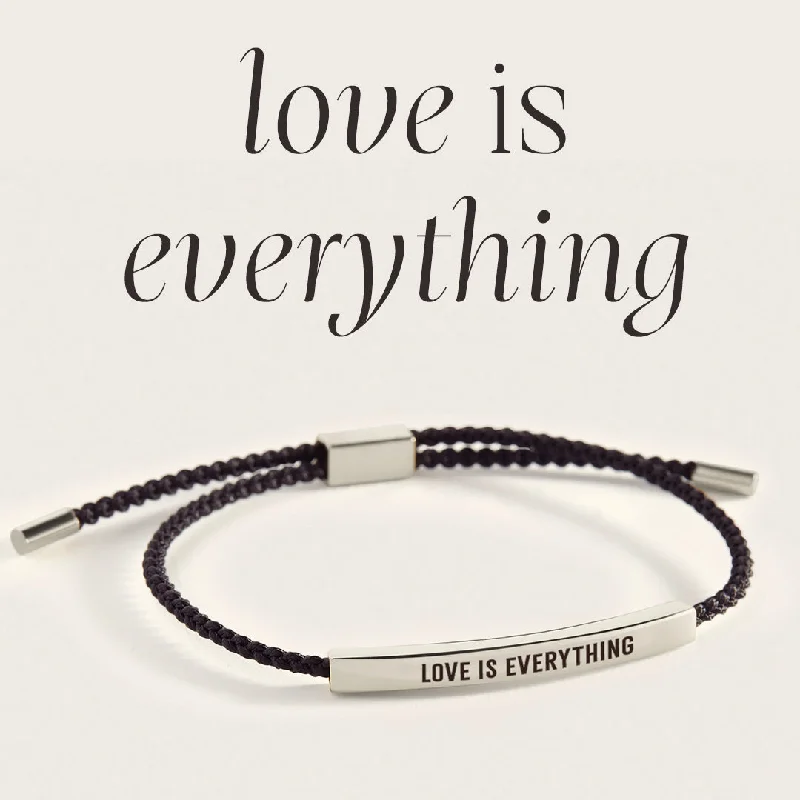 Dove feather bangles-Love Is Everything Inspire Bracelet