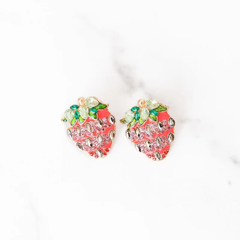 Swirl shape earrings-The Berry Best Earrings