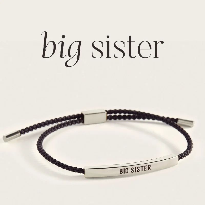 Fine bead bangles-Big Sister Inspire Bracelet