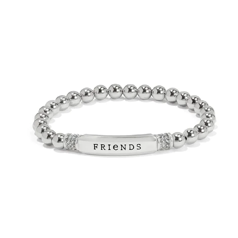 Tide shape bangles-Meridian Friends Petite Stretch Bracelet