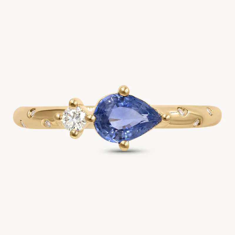 Midnight Blues Ring