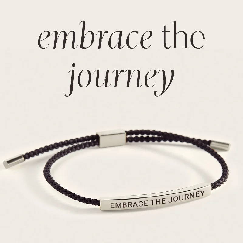 Bold gem bangles-Embrace the Journey Inspire Bracelet