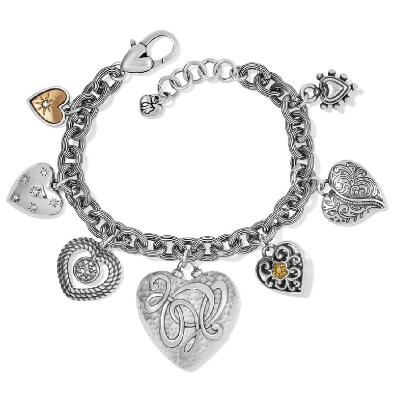 Tiny star bangles-One Heart Endless Charm Bracelet