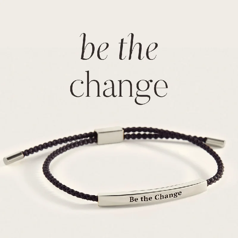 Topaz bead bangles-Be the Change Inspire Bracelet