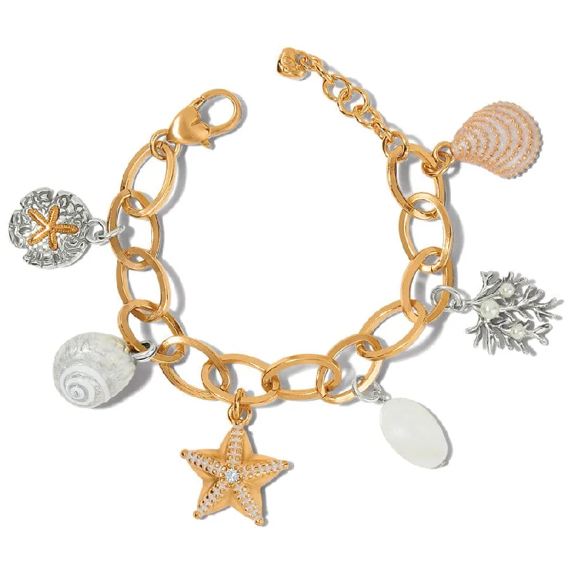 Victorian style bangles-Sunset Cove Charm Bracelet