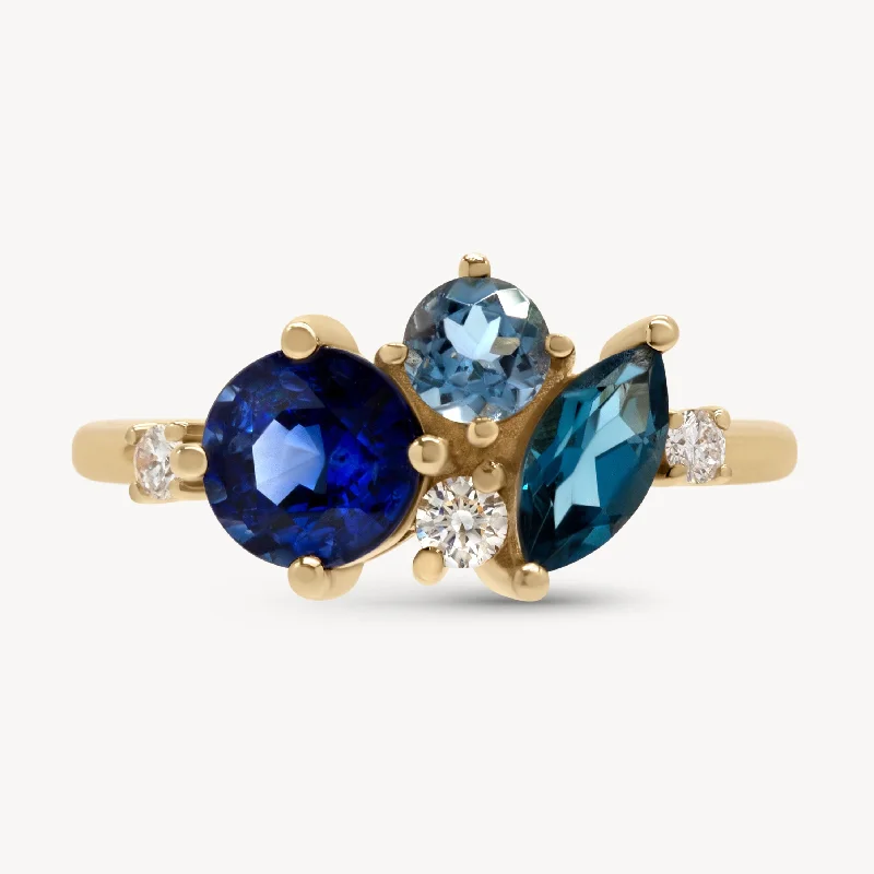 Large Ocean Starry Cluster Ring