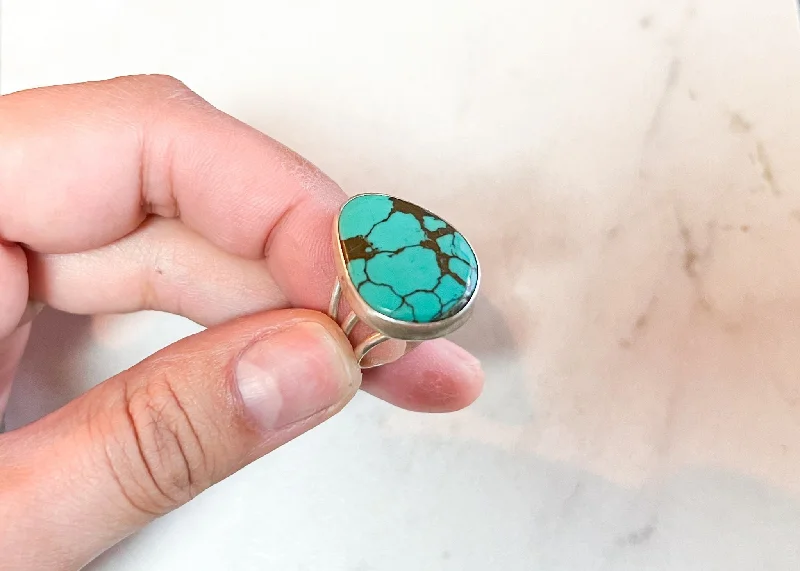 Hubei Turquoise Ring - sz. 7