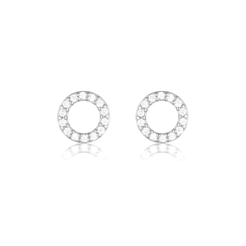 Tiny dot earrings-Harper Earrings