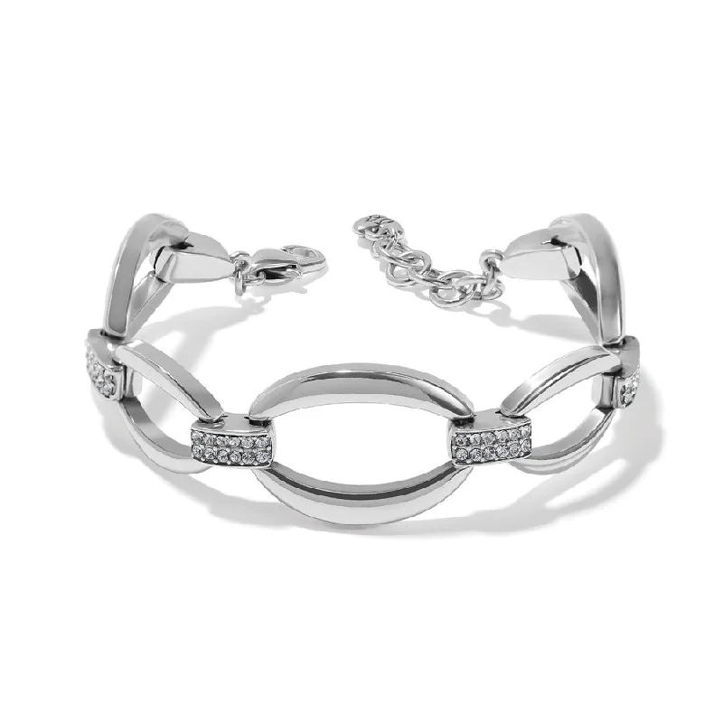 Wide chain bangles-Meridian Swing Bracelet