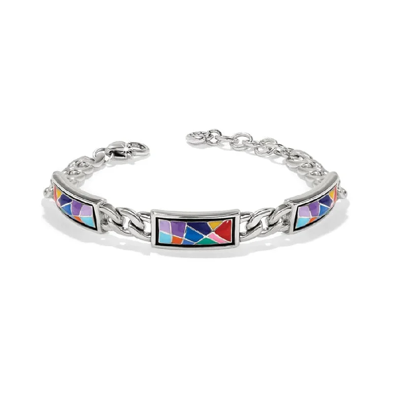 Flex thread bangles-Colormix Block Bracelet