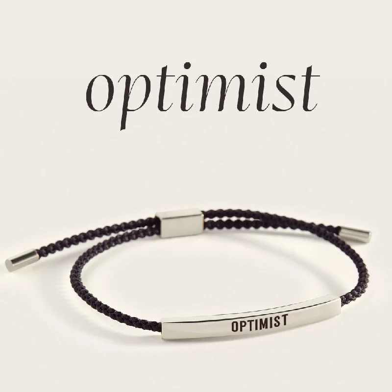 Cord edge bangles-Optimist Inspire Bracelet