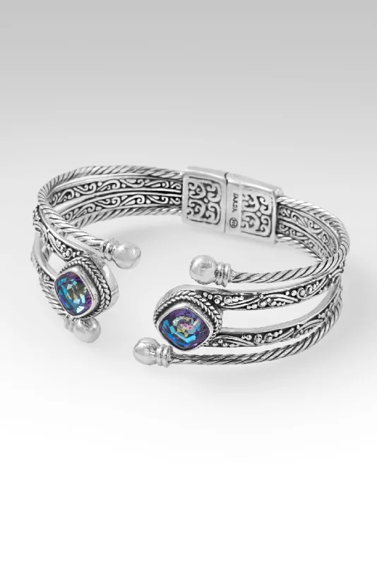 Polished word bangles-Come What May Tip-to-Tip Bracelet™ in Xanadu™ Mystic Quartz