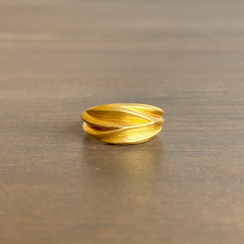 Gold Sculptural Ring II