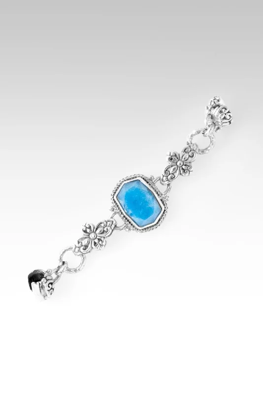 Subtle accent bangles-Bracelet Component™ in Blue Quartz