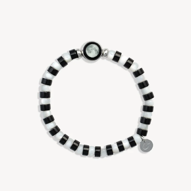 Old cameo bangles-Phantom Stripes Bracelet