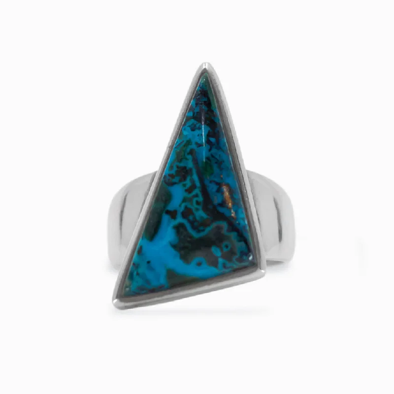 Shattuckite Ring