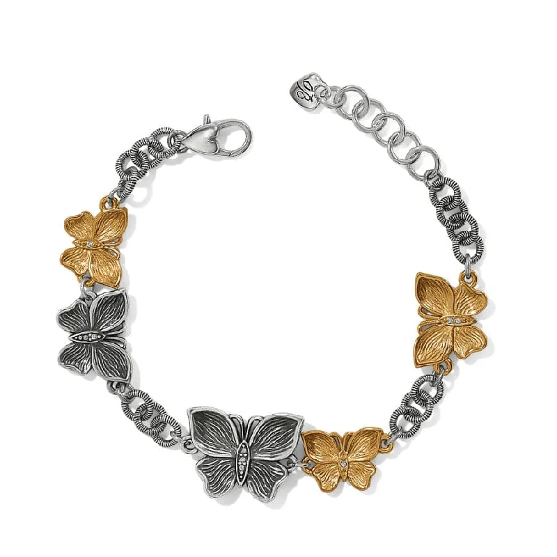 Cotton cord bangles-Everbloom Flutter Bracelet